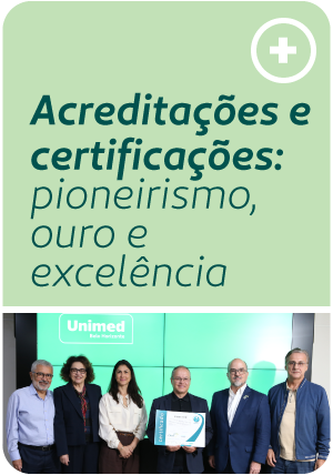 Acreditações e certificações: pioneirismo, ouro e excelência